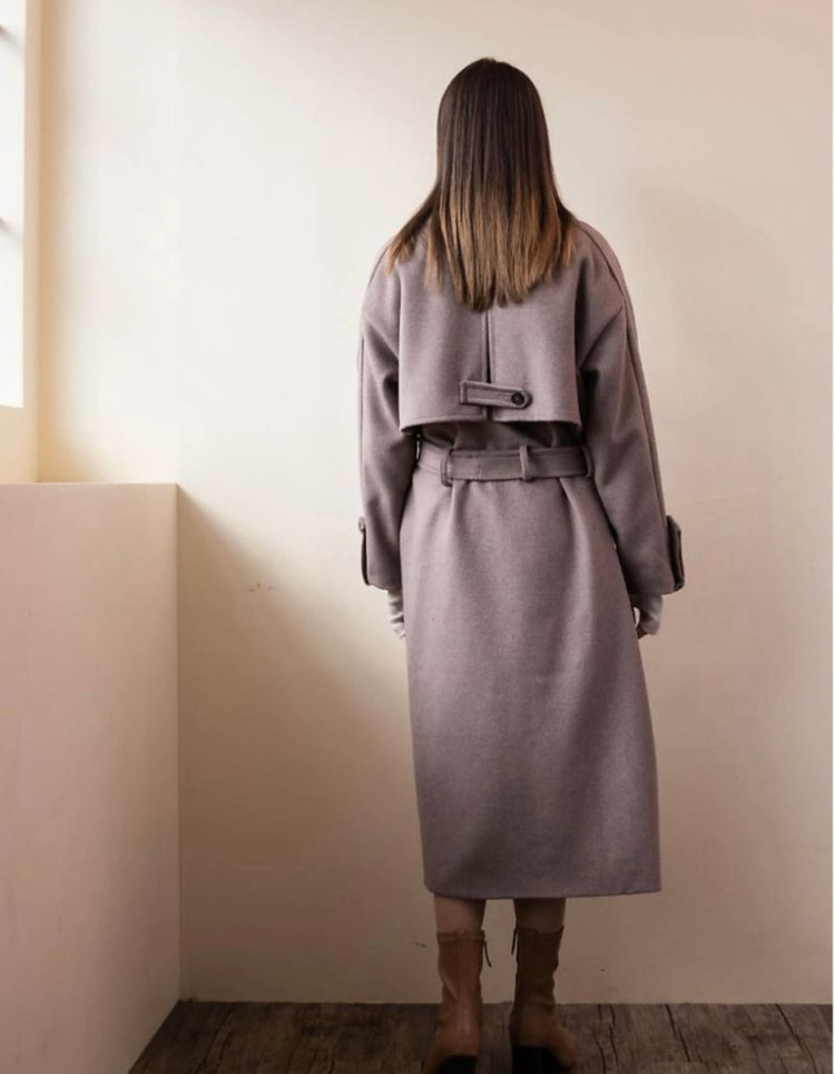 320쇼룸 트렌치 겨울코트--1