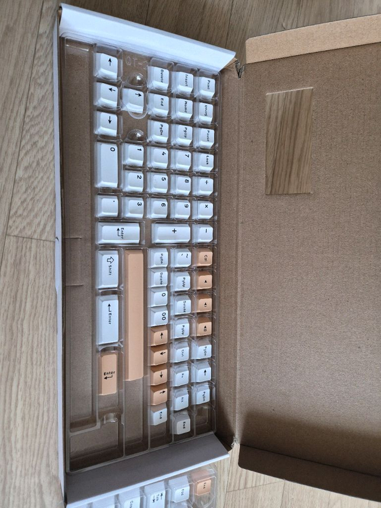 nut65 베어본 유무선키보드 화이트--3