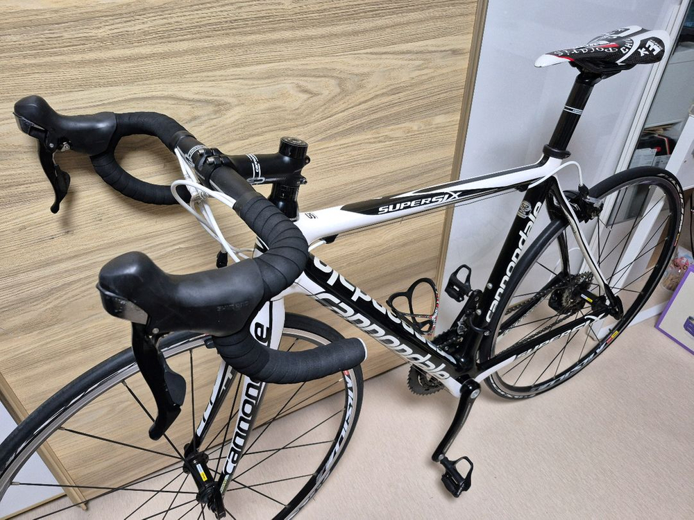 캐논데일 SuperSix 풀카본 105 로드 자전거--7