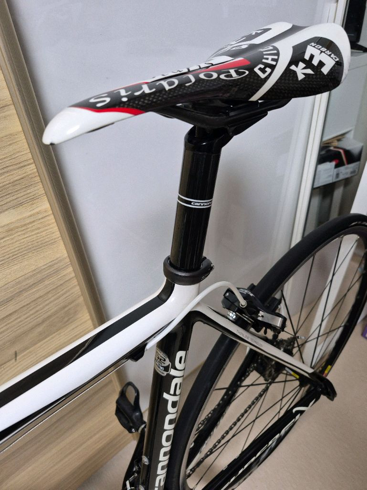 캐논데일 SuperSix 풀카본 105 로드 자전거--9