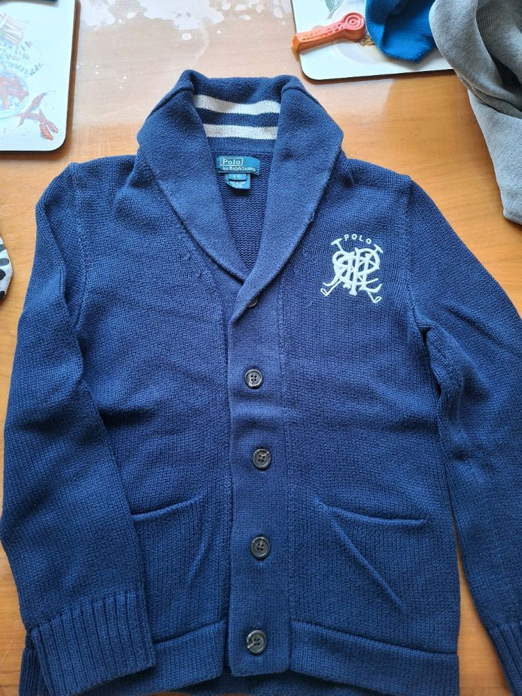 폴로 곰돌이 니트, 가디건 8~11y--2
