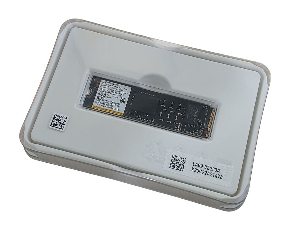 마이크론 2500 M.2 NVMe 512GB SSD Gen4 벌크 미사용--2