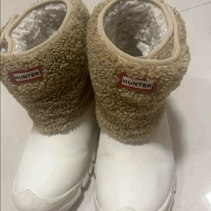스키장 썰매장/ 헌터 키즈 양털 스노우 부츠 200 (UK1) 초등 유아용