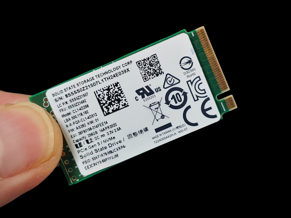 라이트온 CL1-4D256 M.2 NVMe 2242 SSD 256GB 벌크--2