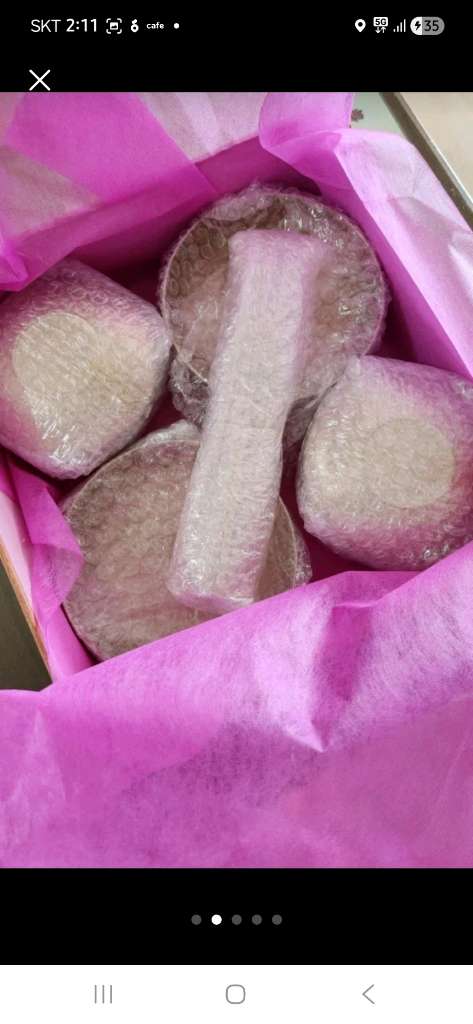 삼대유기 놋그릇 세트 이미지