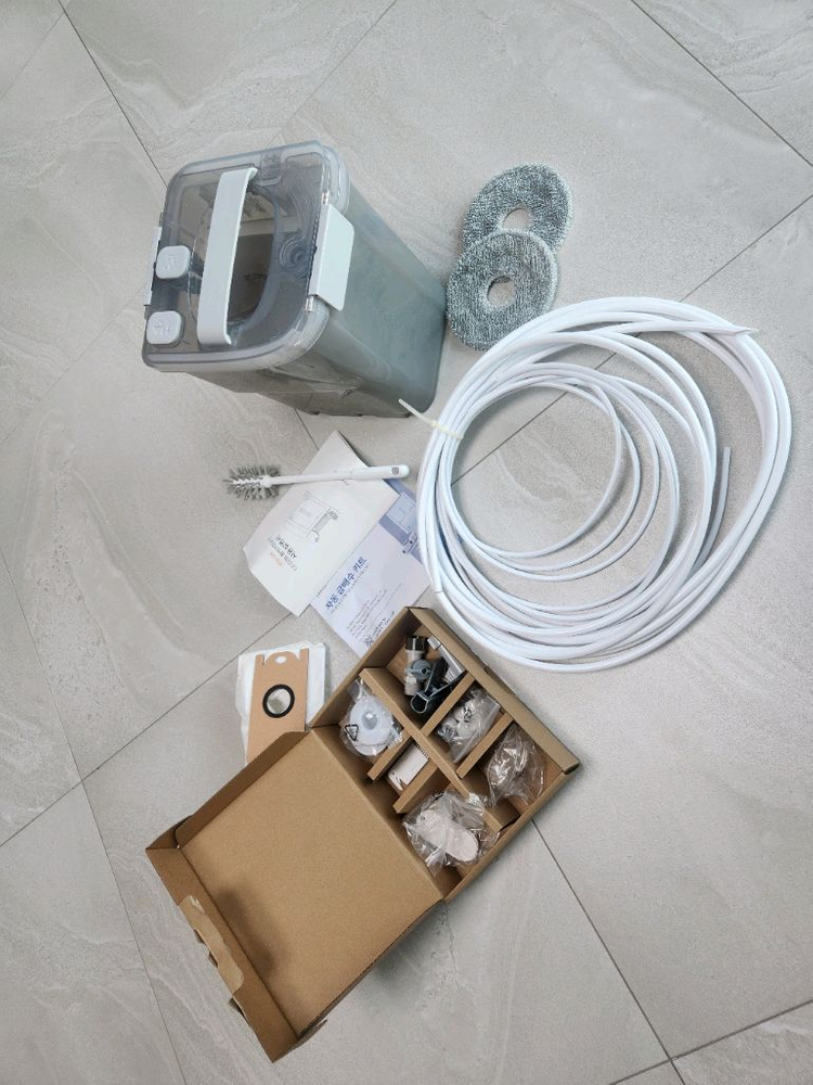 TAMA 올인원 AI 로봇청소기 풀박스(직배수키트포함)--1