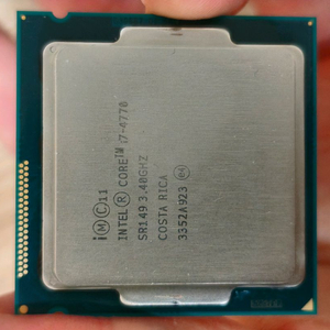 i7-4770 cpu rx550 그래픽카드 ddr3 램 16기가