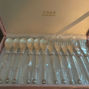 은 티스푼, 티포크 세트