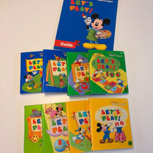 디즈니 월팸 렛츠플레이 블루레이 & 가이드북 이미지