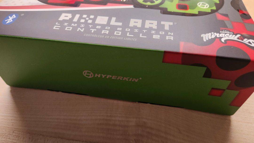 하이퍼킨 레이디버그 블랙캣 미라큘러스 게임 컨트롤러 리미티드 에디션--1