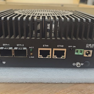 N100 10G SFP+ 자작 라우터 나스 미니피씨 베어본