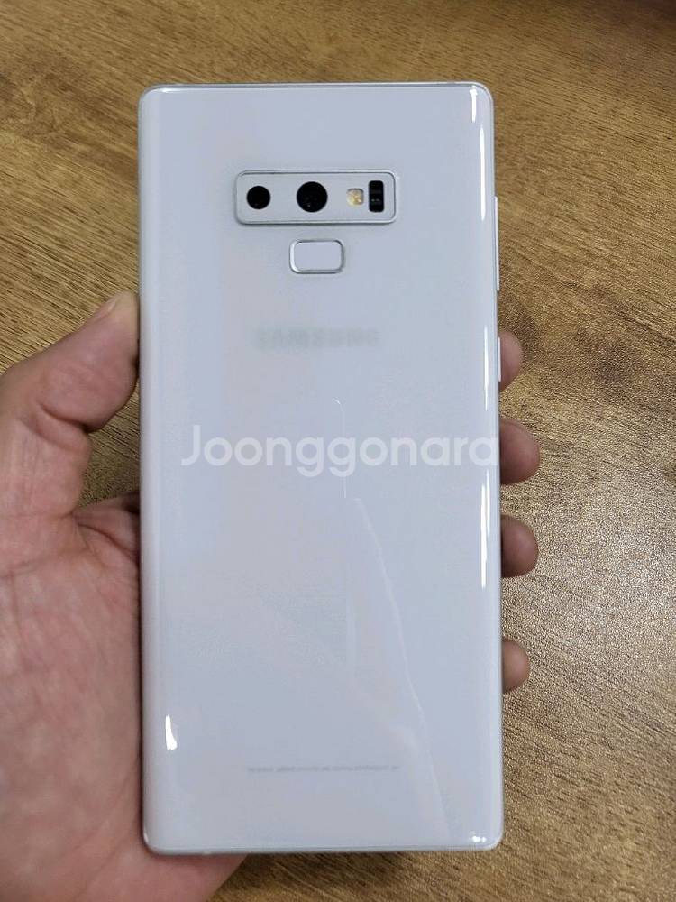 갤럭시노트9 화이트 128GB SK공기계 중고폰 최저가 당일발송--1