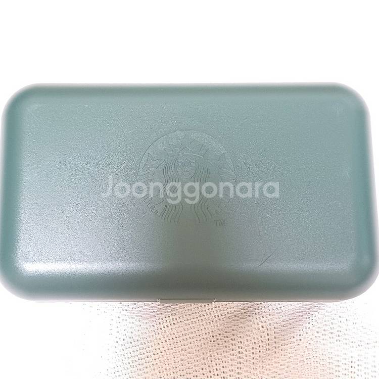 스타벅스 서머 캐빈 파우치 그린 2022 프리퀀시 MD 미사용 새제품 ( 스타벅스MD 스타벅스엠디 스타벅스파우치 )--3