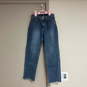 (상태최상)진청 / 일자바지 / 워싱 이쁜 청바지