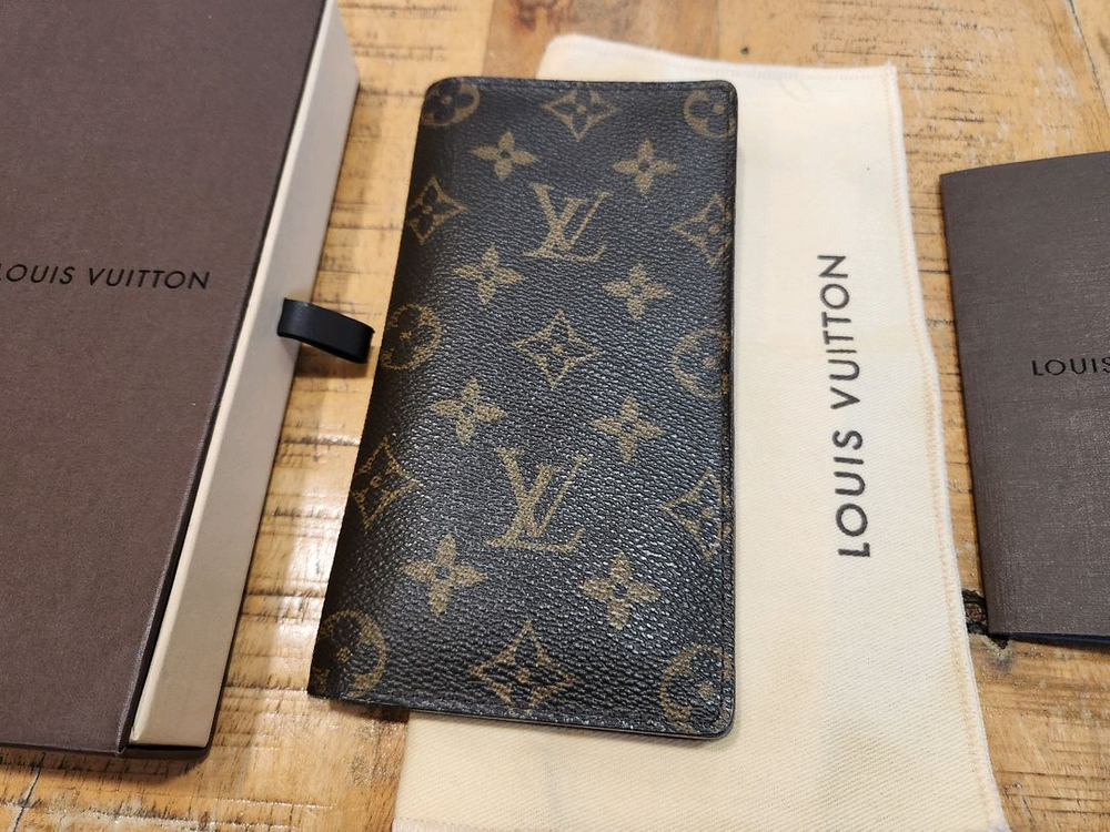 (정품) 루이비통 모노그램 포르투 블뢰르 남성 장지갑 (풀구성) 이미지