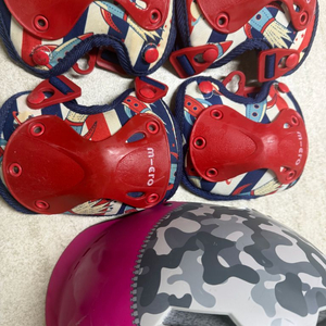 마이크로 아동용 헬멧,보호대