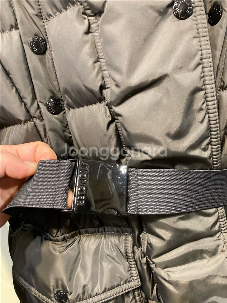 몽클레어 클로에 카키 패딩 0사이즈--1