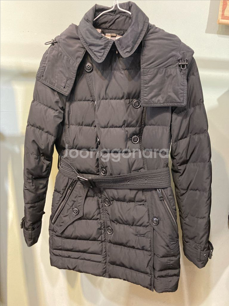 버버리 브릿 여성 패딩 코트 S--1