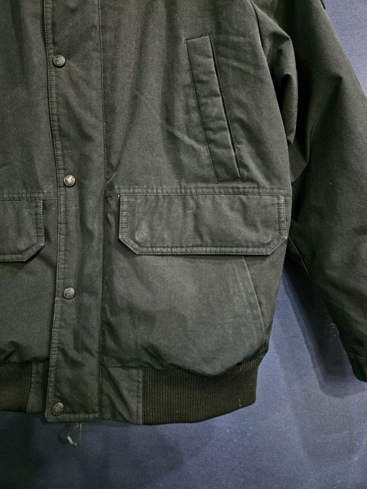 디스커버리 블랙컬러 남성 95~100 덕다운 숏패딩--5