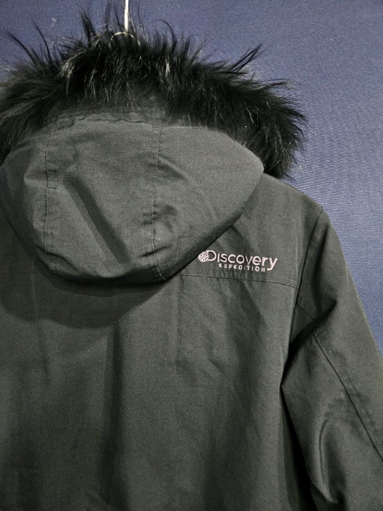 디스커버리 블랙컬러 남성 95~100 덕다운 숏패딩--8