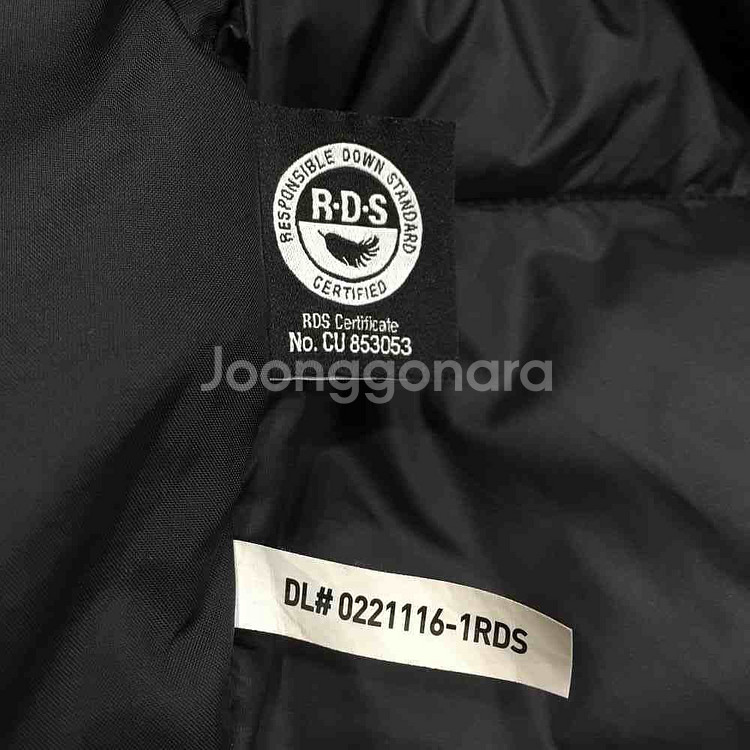 노스페이스 블랙 아스펜 경량 라이트 거위털 구스다운 패딩자켓 NJ1DM66A(110)--8