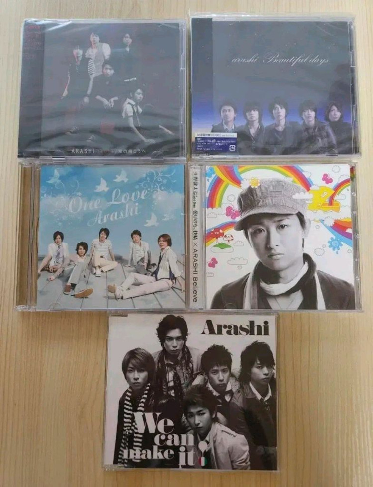 아라시 싱글(Beautiful days,One Love 외) 이미지