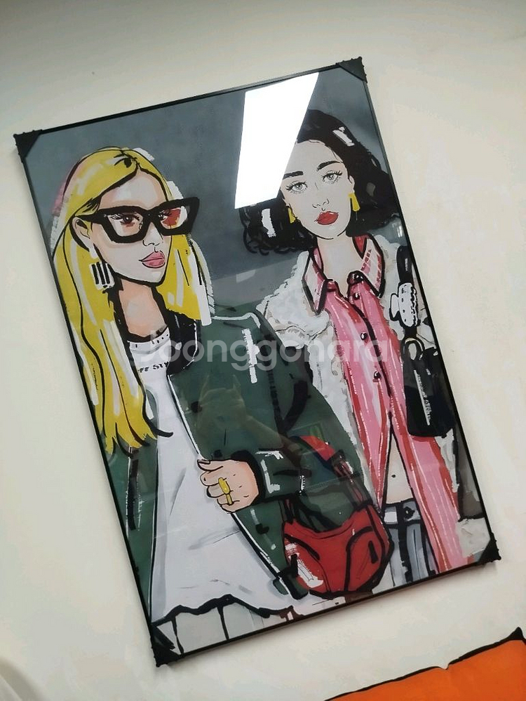 샤넬 감성 에르메스 벌킨백 켈리백 유화 거실 인테리어 그림액자 그림 액자 팝아트 인테리어소품 명품그림 명품액자--8