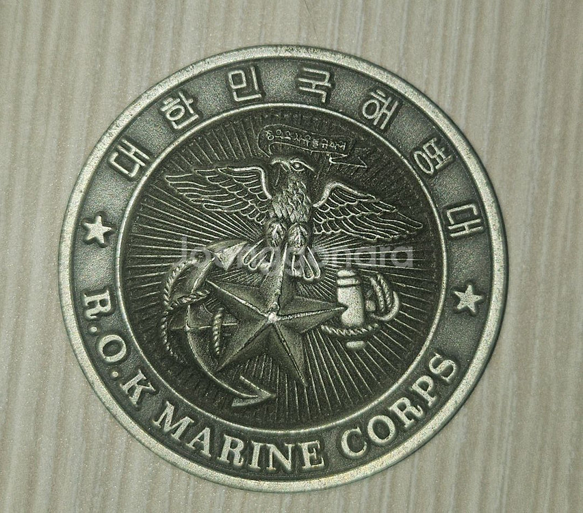 해병대 병기병과코인(부대 군대)--1