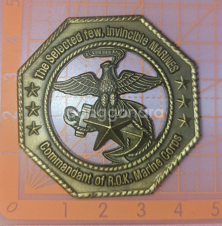 해병대 사령부 기념코인(부대 군대)--1