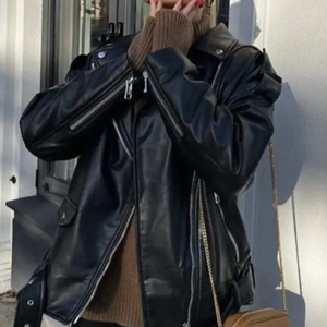 자라 양가죽 레더 자켓