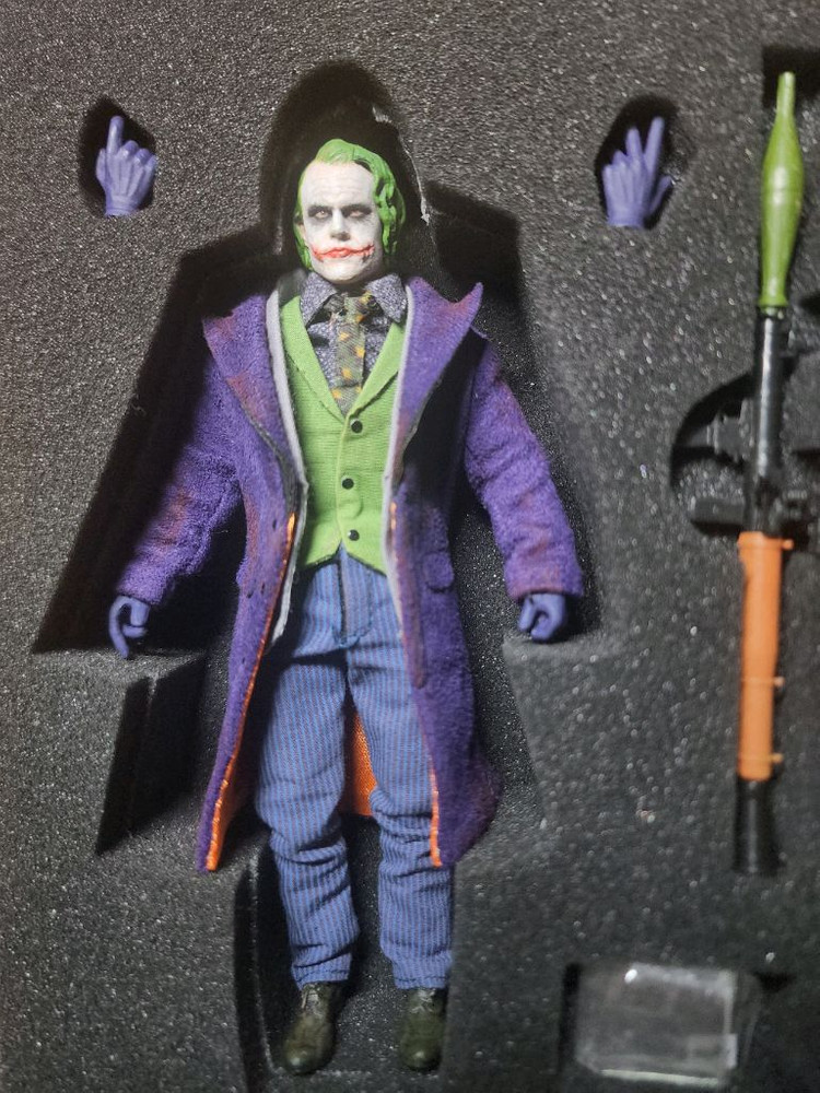 bullet head 조커 팝니다. 1/12액션피규어--1