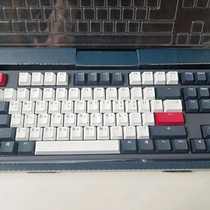 더키 원2 텐키리스 키보드 (체리 갈축) 이미지
