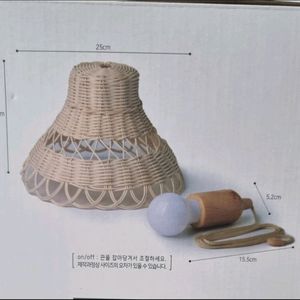 코코 캠핑 감성라탄 LED 갓등 세트 새상품