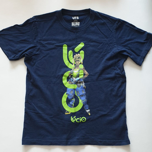 오버워치 루시우 X 유니클로 콜라보 반팔티 L사이즈