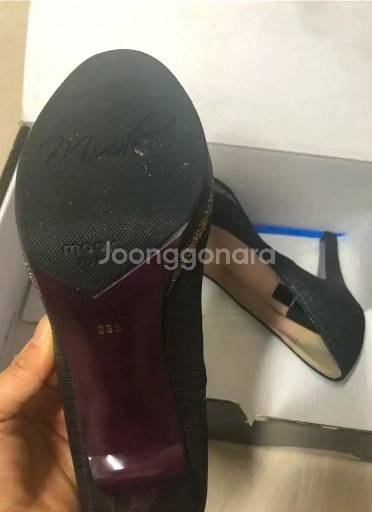 새상품.235 무크 가보시힐 구두 풀박스 새것 ~--2