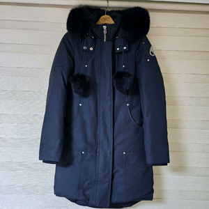 무스너클 롱패딩 블랙