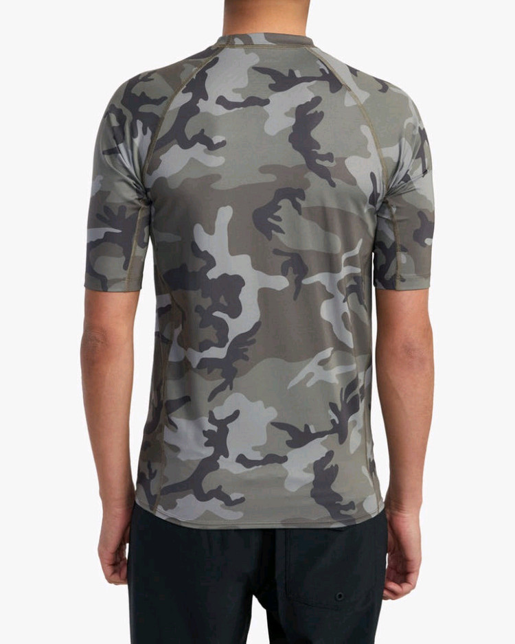 새상품) 루카 RVCA 어반 카모 노기 주짓수 래쉬가드--2