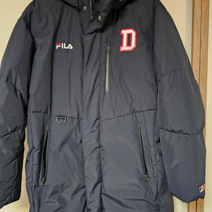 두산베어스 휠라 롱패딩 2XL