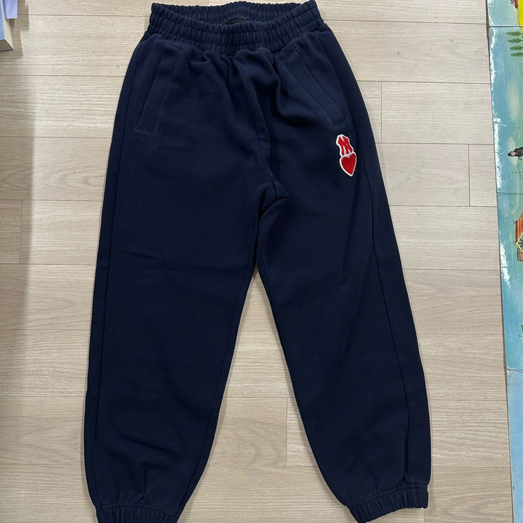 mlb키즈 하트피케맨투맨 셋업 상하 세트 145--1