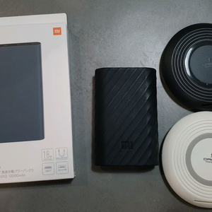 샤오미 보조배터리 2종 , 드리온 고속무선충전패드2종 이미지