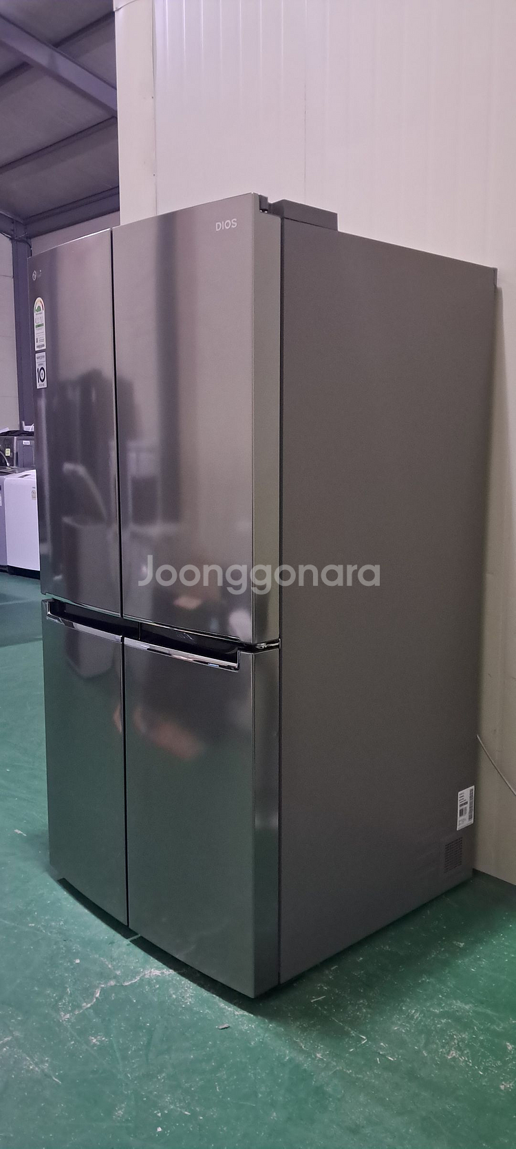 1603 엘지디오스 870L 4도어양문형냉장고(메탈)--2