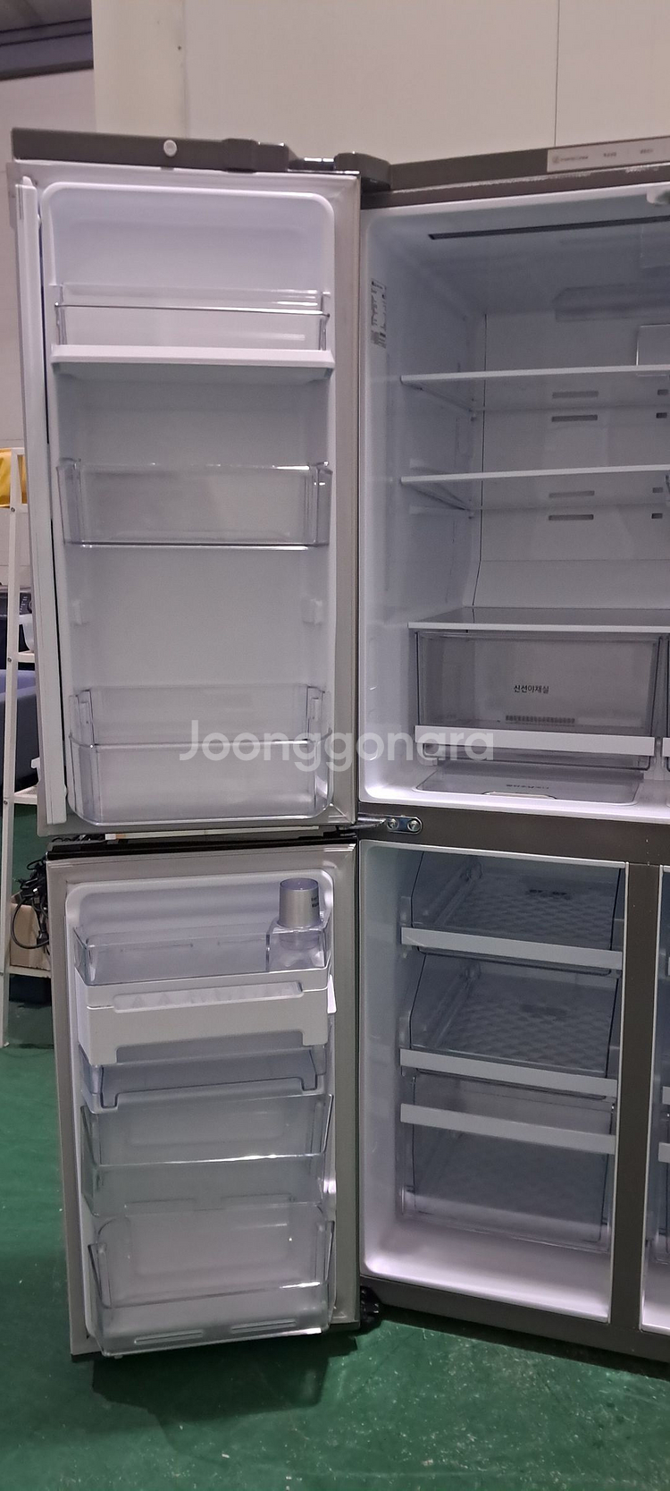 1603 엘지디오스 870L 4도어양문형냉장고(메탈)--5