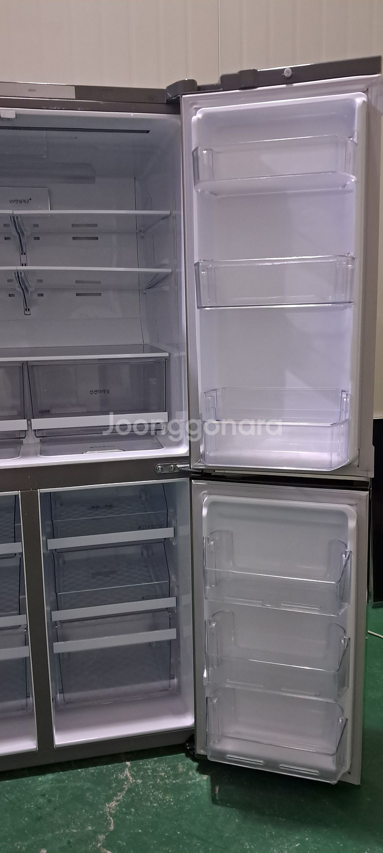 1603 엘지디오스 870L 4도어양문형냉장고(메탈)--6