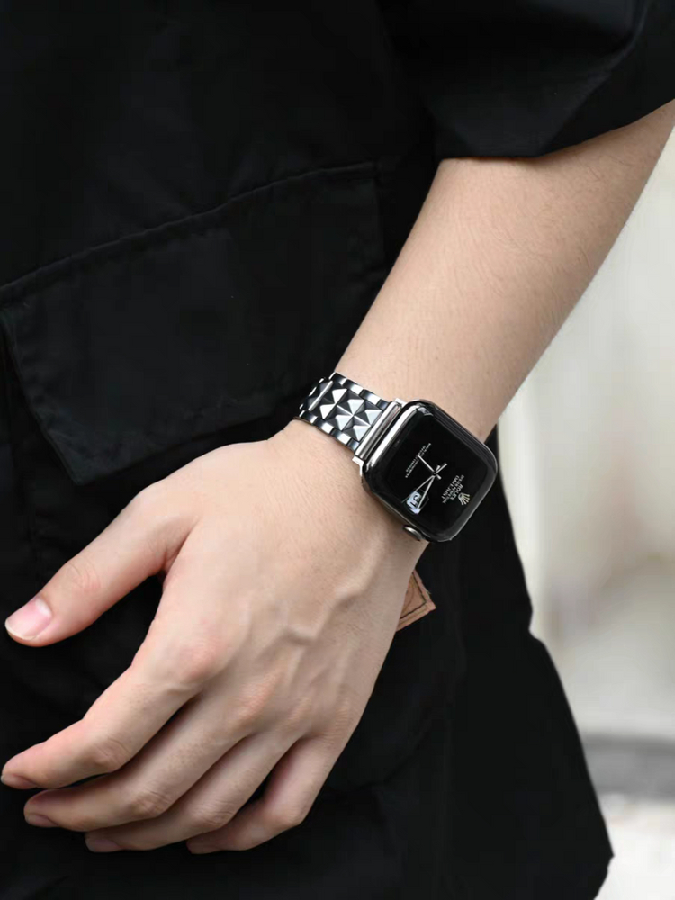 Oceanora 2026 신제품 디자인 애플워치용 메탈 밴드--3