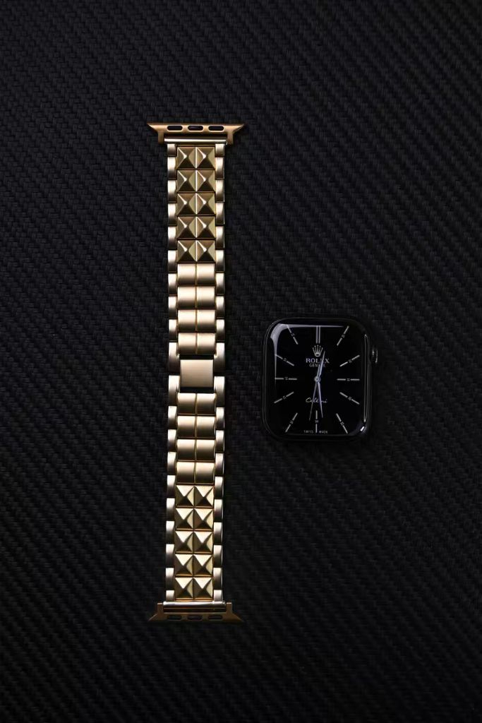 Oceanora 2026 신제품 디자인 애플워치용 메탈 밴드--5