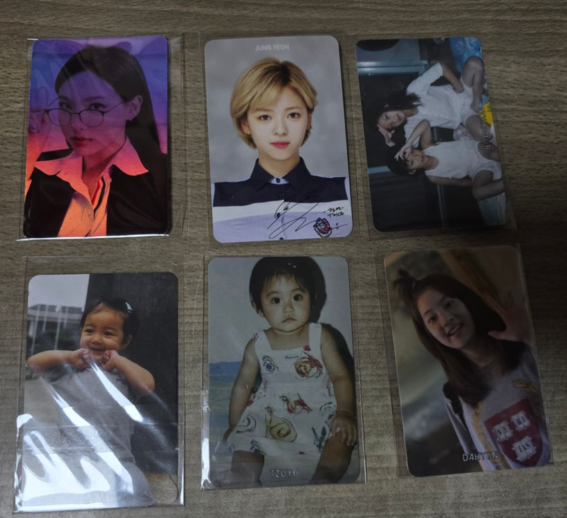 트와이스 공식 포카 럭키드로우 등 판매(twice) 이미지