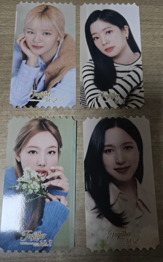 트와이스 공식 포카 럭키드로우 등 판매(twice) 이미지