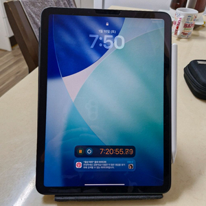 아이패드 에어5 밧데리 87% 64gb wifi 이미지