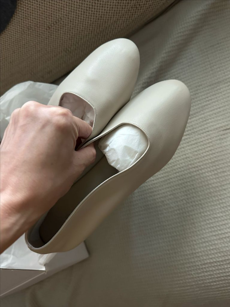 몽파니 파니파니 챡챡이 슈즈 플랫(240 아이보리) 이미지