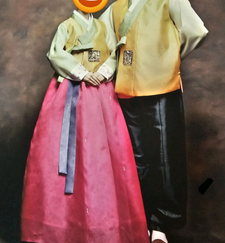 성인 남성 한복 이미지